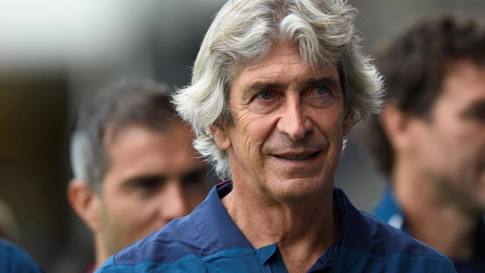West Ham manager Manuel Pellegrini.